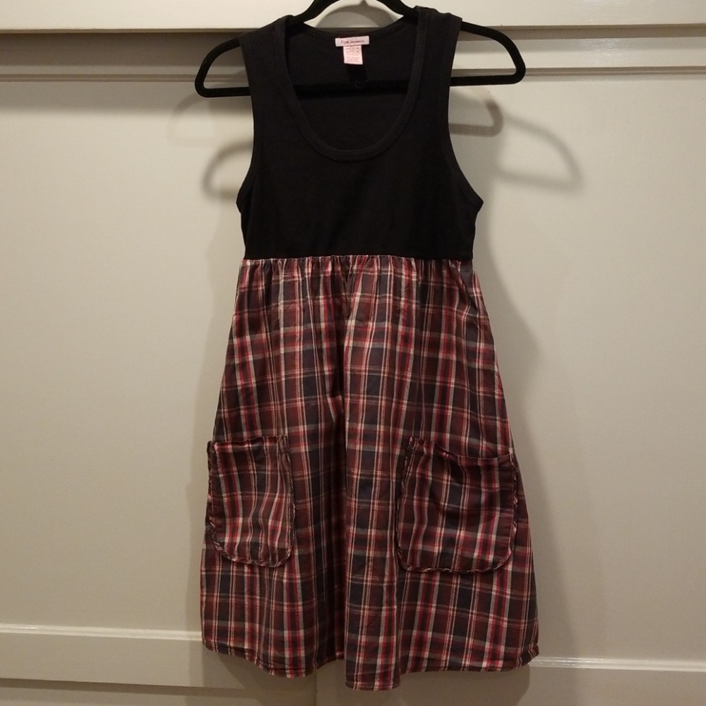 Fire Los Angeles Plaid Dress